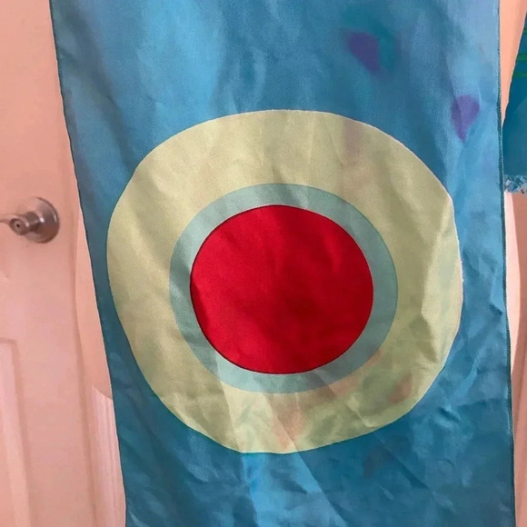 Gunter Womens Silk Long Vintage Scarf - Picture 5 of 10